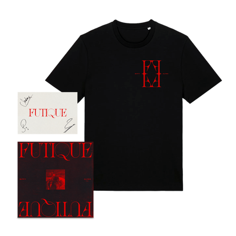 Signed Futique CD Wallet & T-Shirt Bundle
